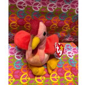Ty Beanie Babies Bird Strut The Rooster (Retired)